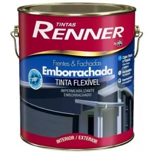 Pintura Impermeabilizante Renner Frentes Y Fachada 4kg
