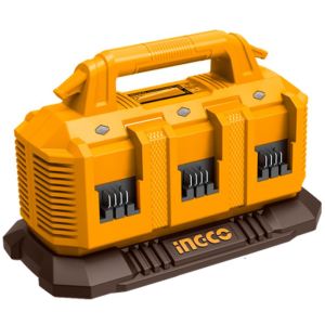 Cargador 20v Para 6 Baterias 4a Ingco Fcli2064