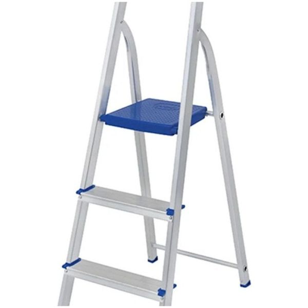 Escalera De Aluminio 3 Escalones Mor Plegable 5101 - Chaplin