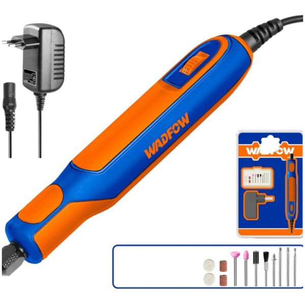 Mini Torno 18vol A Bateria Wadfow Wry16180 Accesorios