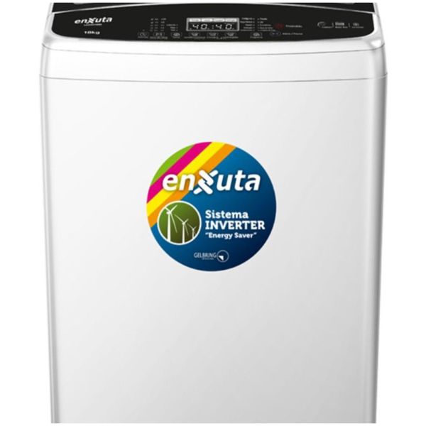 Lavarropas Auto. Inverter Carga Superior 18 Kg Enxuta Con B