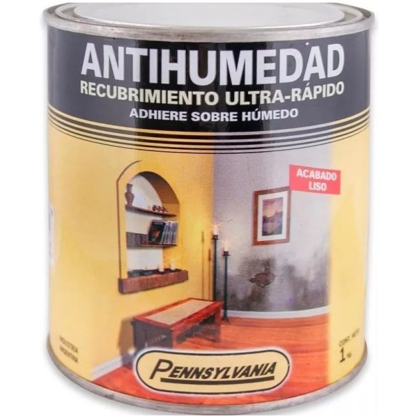 Pintura Antihumedad Pennsylvania 1lt Ferretería Chaplin