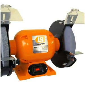 Amoladora De Banco 375w Lusqtoff Color Naranja