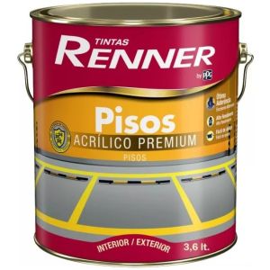 Pintura Para Pisos Alto Transito Renner Interior - Ext 900ml