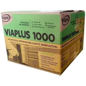 Impermeabilizante Cementicio Viaplus1000 18kg Ferr. Chaplin