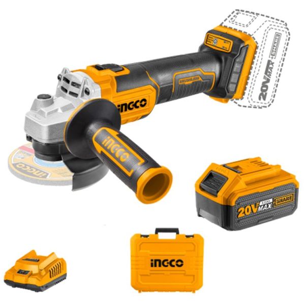 Amoladora Bateria 4/12 20v C 1bat Y 1carg