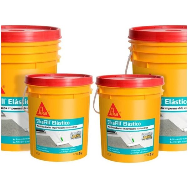 Membrana Liquida Sikafill Elastico24+24kg Ferretería Chaplin