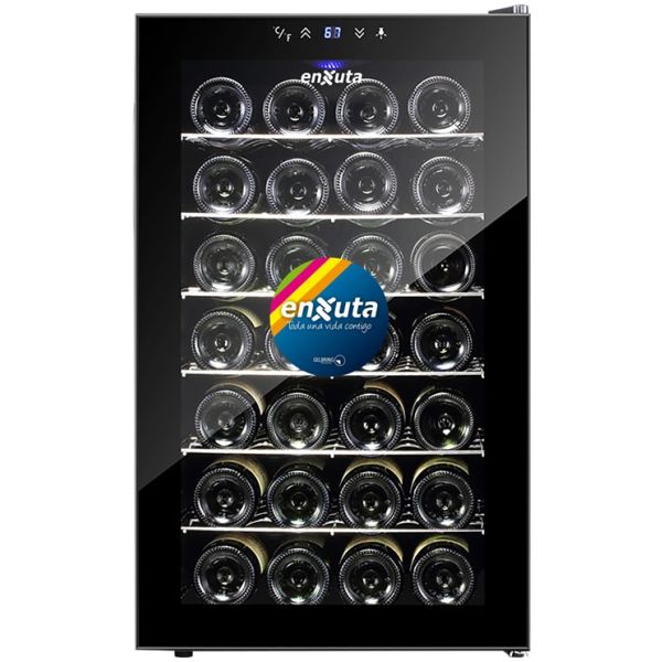 Enfriador De Vino Refrigerador 28 Botellas Evenx3328 Enxuta - Imagen 3
