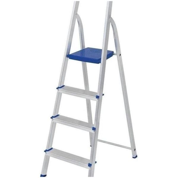Escalera De Aluminio 4 Escalones Mor5102-ferreteria Chaplin