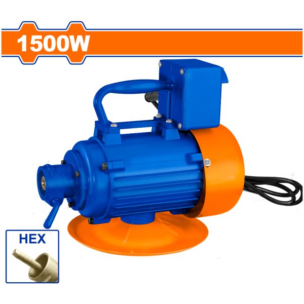 Vibrador Hormigon 1500w 2hp Encastre Tipo Ex Wadfow Wecv2a15 - Imagen 2
