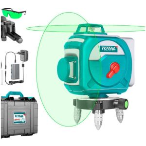 Nivel Láser 3d 360° Total, 30m, Autonivelante, Líneas Verdes