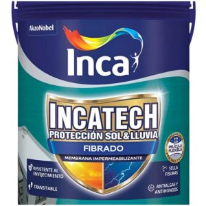 Incatech Fibrado Membrana Líquida Impermeabilizante Inca 20k