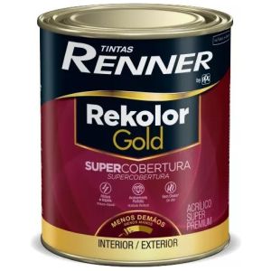 Pintura Int / Ext Rekolor Gold Super Cobertura Renner 0,8lt