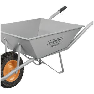 Carretilla De Mano Extraforte Tramontina Con Caja Reforzada
