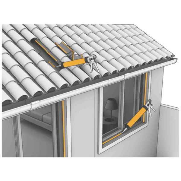 Sellador Sikaflex 1a Poliuretano 300 Ml Sika - Imagen 3