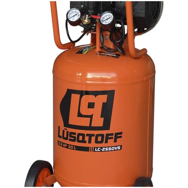 Compresor De Aire Vertical Lusqtoff 50 Litros Lc-2550vs Colo