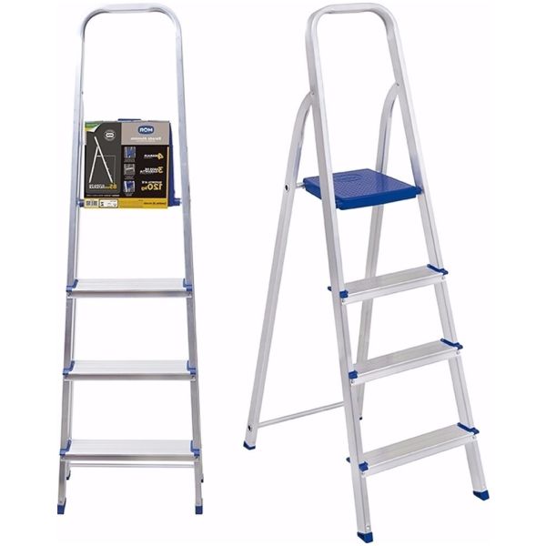 Escalera De Aluminio 3 Escalones Mor Plegable 5101 - Chaplin - Imagen 9