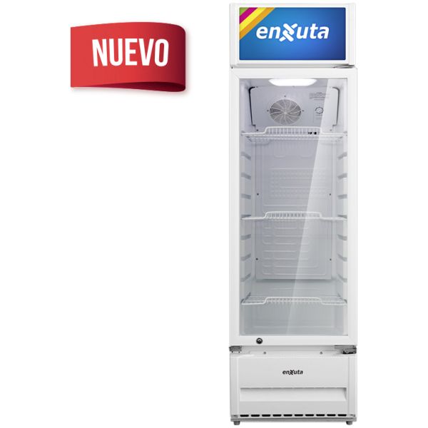 Vitrina Enfriador Con Cenefa Led Enxuta Frío Húmedo Venx9211 - Imagen 3