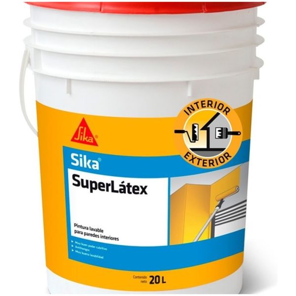 Super Latex Sika 20 Lts - Ferreteria Chaplin