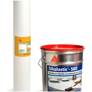 Membrana Con Poliuretano Sikalastic-560 20kg+ Manta