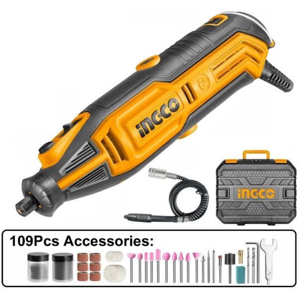 Mini Torno 130w (mod Nuevo) C Accesorios Ingco Mg13328 - Imagen 6