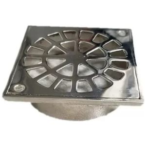 Rejilla Baño Bronce Cromada 10 X 10 - Ferreteria Chaplin
