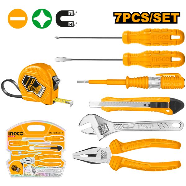 Set X7 Herramientas Super Select Multi Uso Ingco Hkth10807 - Imagen 2