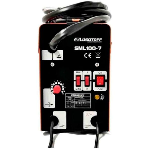 Soldadora Mig Lusqtoff Flux 90 Amp Sml100-7 Rollo Flux Color - Imagen 2