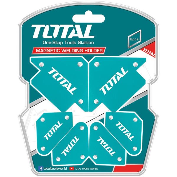 Set De 6 Escuadras Magnéticas Total - Para Soldar - Imagen 4