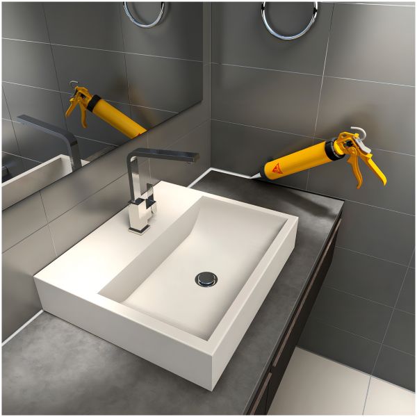 Sika Sanisil Silicona Antihongos Para Baños Y Cocinas - Imagen 3