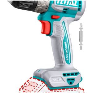 Taladro Atornillador Total Sin Carbones 52nm, A Batería 20v