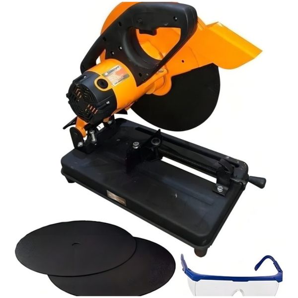 Sierra Cortadora Sensitiva Kit Hierro 355mm Metal Lusqtoff