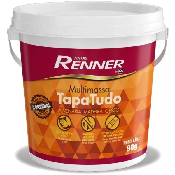 Masilla Multiuso Renner Yeso Madera Tapa Todo - 90g