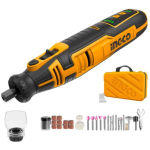 Mini Torno A Bateria 8v Tipo C Con Valija+ Accesorios