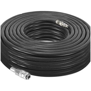 Manguera Goma Para Compresor 15m 1/4 Npt Wadfow Uwqg2e15