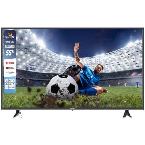 Led Smart 55 Pulgadas 4k Enxuta Control Por Voz Bt Isbd-t