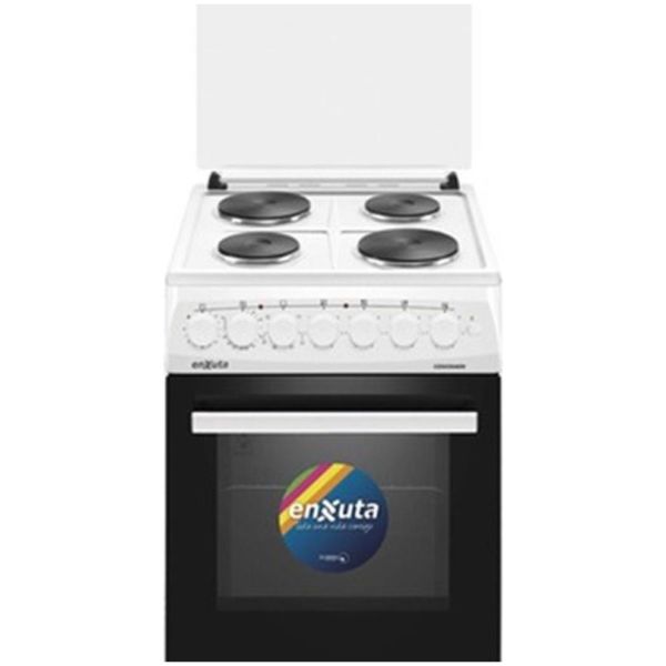 Cocina Electrica 4 Discos Enxuta Cenx5548w Conveccion Timer