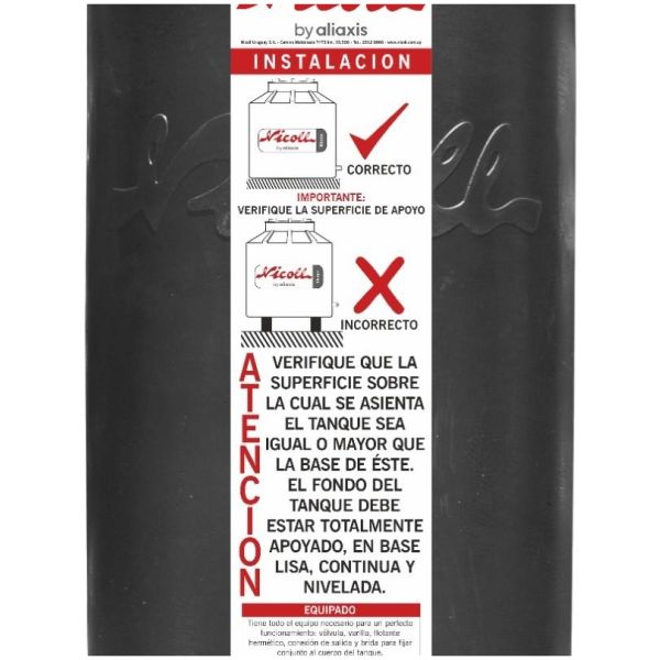 Tanque De Agua Nicoll 200 Lts - Ferreteria Chaplin