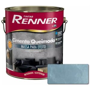 Pintura Texturada Efecto Cemento Quemado Renner 3.2l