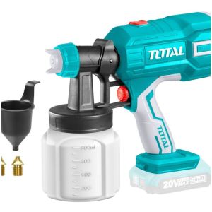 Pistola De Pintura Inalámbrica Total 20v, 800ml - A Batería