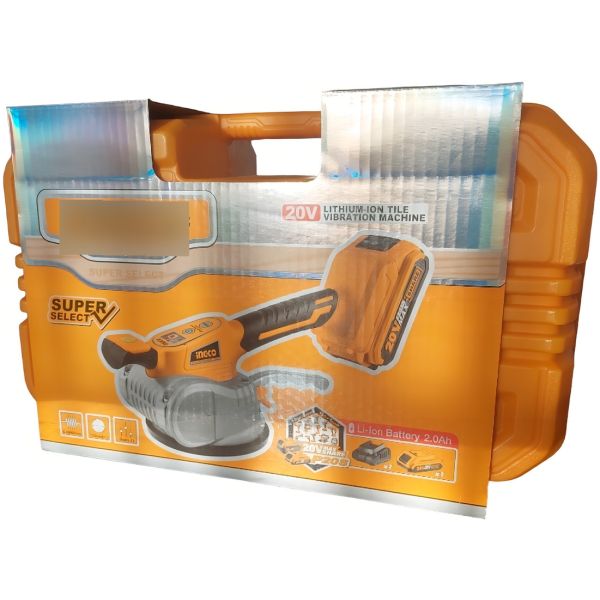 Ventosa Vibradora A Bateria 20v P Colocar Ceramica Ingco - Imagen 2