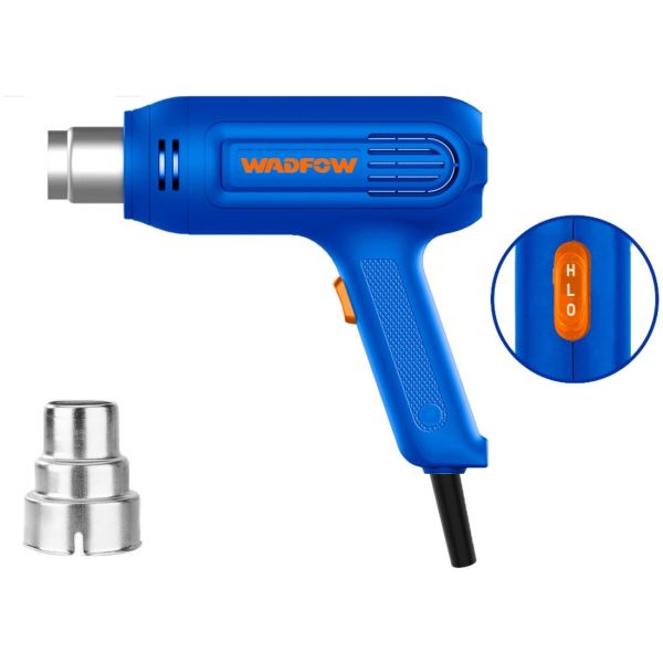 Pistola De Calor 1600w Wadfow Whg1516 Color Azul - Imagen 2