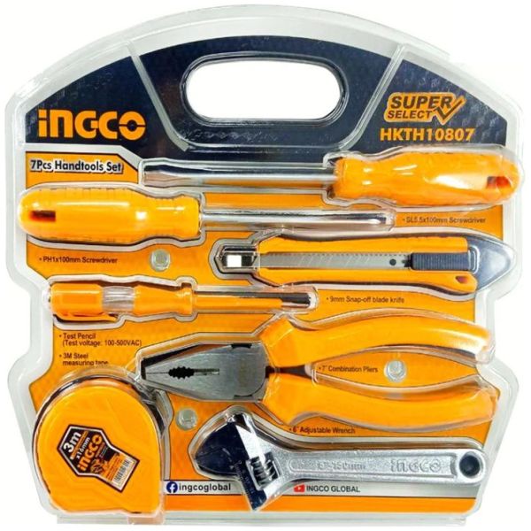 Set X7 Herramientas Super Select Multi Uso Ingco Hkth10807