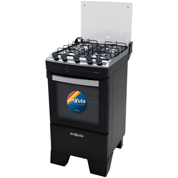 Cocina Enxuta 4 Hornallas Con Grill + Garrafa 13kg - Imagen 2