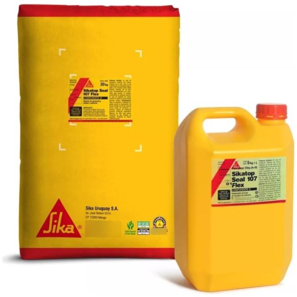 Sikatop Seal 107 Flex Revestimiento Impermeable Flexible25kg