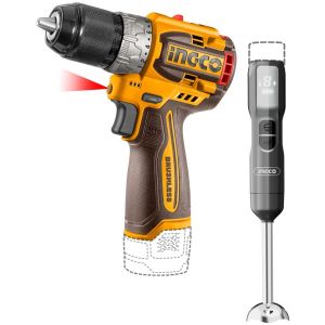 Combo Atornillador 16v Bat +mixer +valija Bat Y Carg Ingco