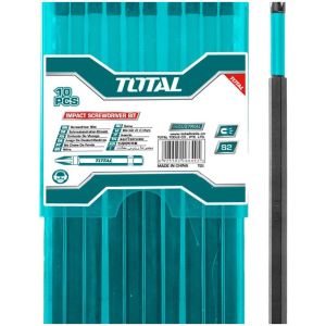 Set 10 Puntas Atornillador Impacto Total - Phillips Ph2 20cm