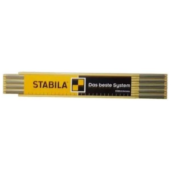 Metro Plegable De Madera 2mts Stabila - Ferreteria Chaplin