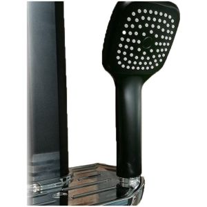 Barral Ducha Aluminio Negro Rimontti 50719ferreteria Chaplin