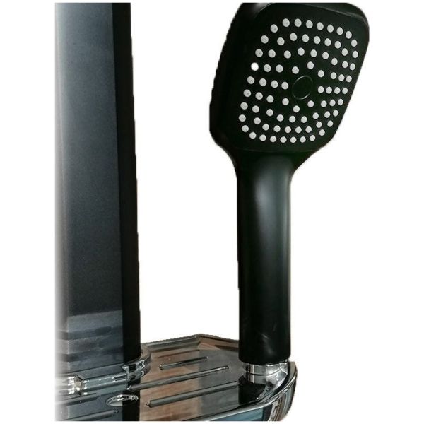 Barral Ducha Aluminio Negro Rimontti 50719ferreteria Chaplin